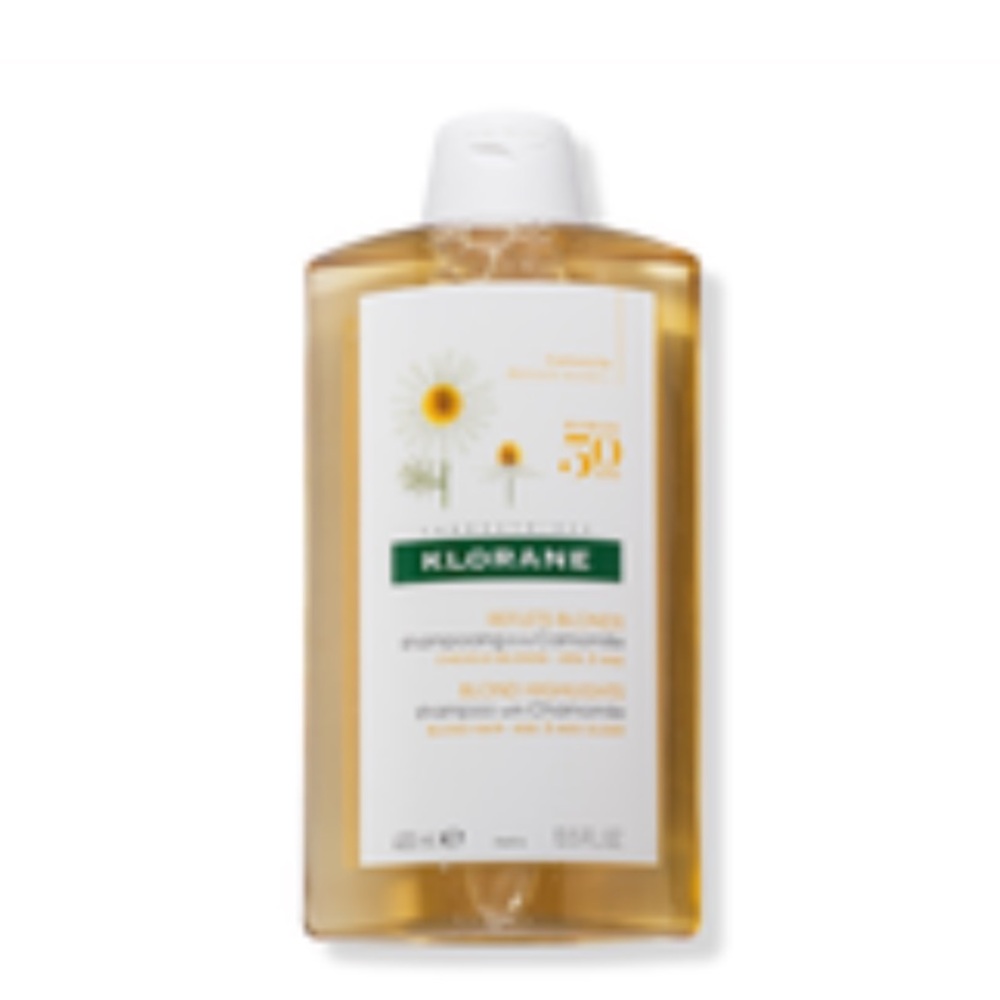 NWT! NEW!  KLORANE Blond Highlights Shampoo with Chamomile